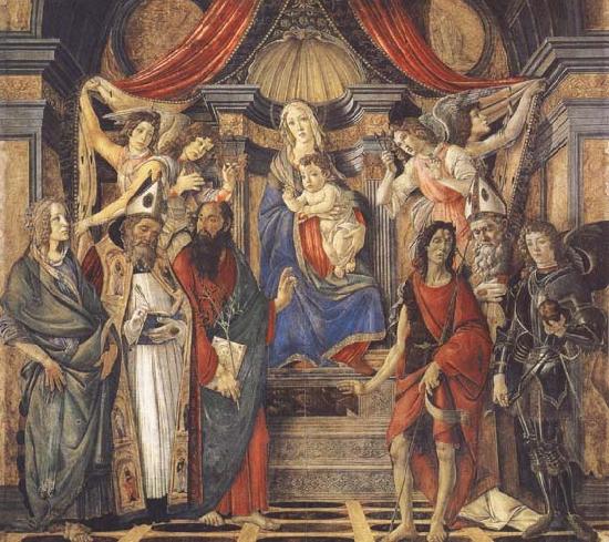 Sandro Botticelli St Barnabas Altarpiece oil painting picture